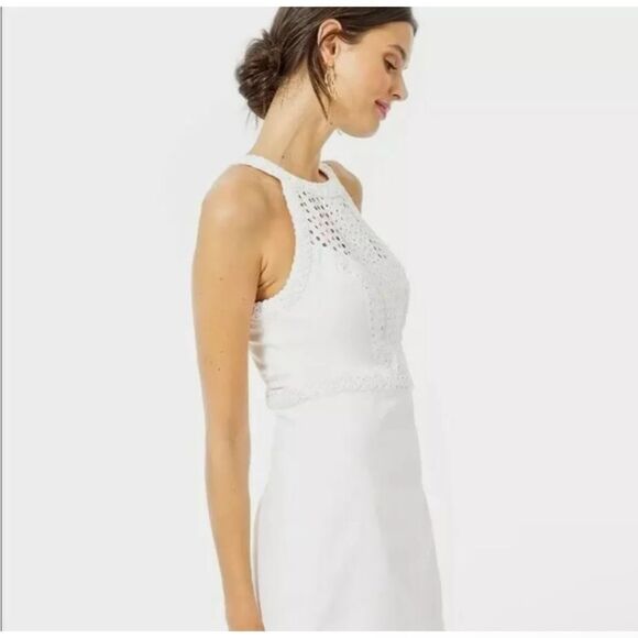 NWT Lilly Pulitzer White Charlize Shift Dress size 2 $198 - Picture 4 of 6